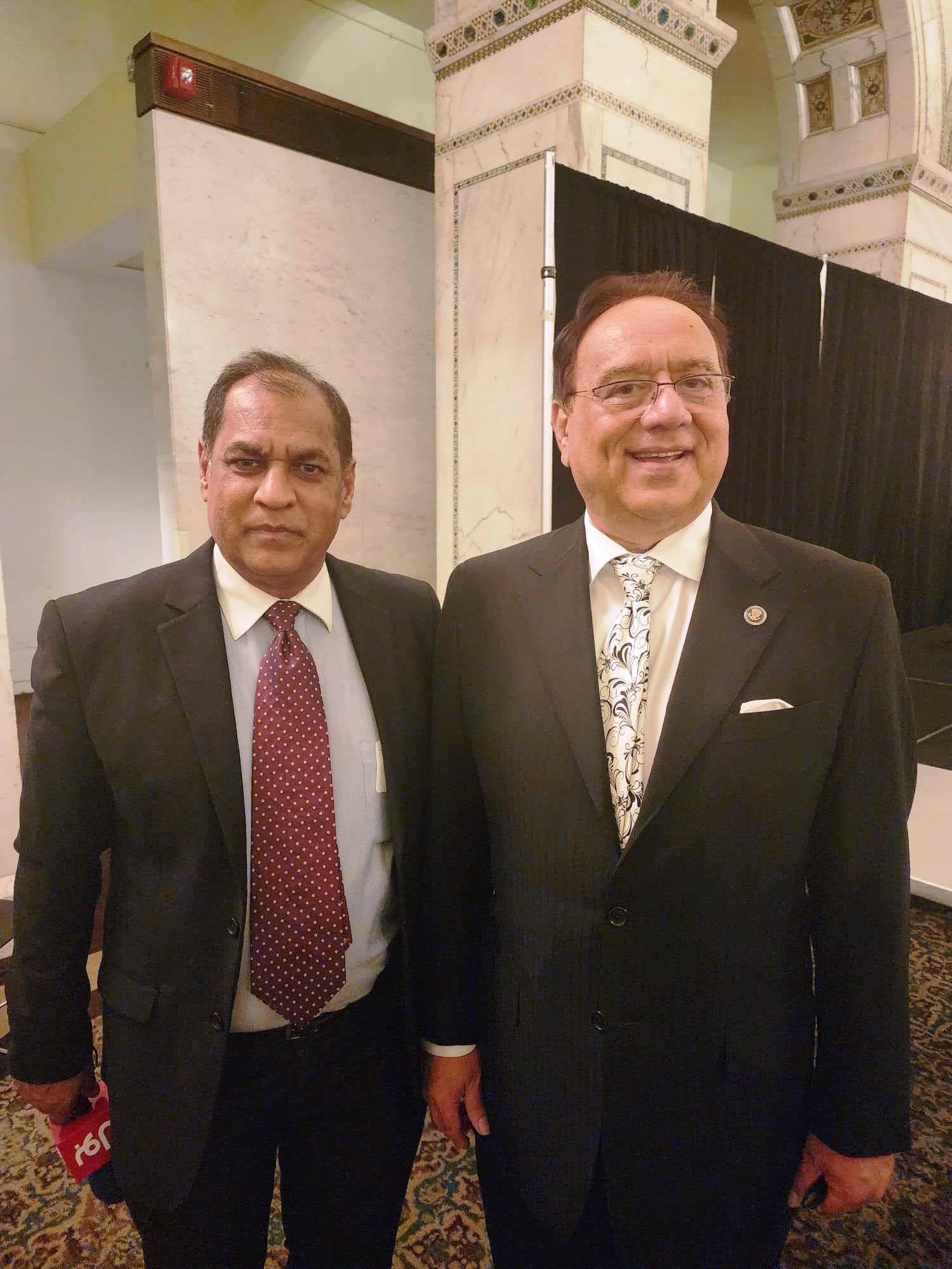 Chicago Sister Cities International & Pakistan Physicians Society Pak Independence Day Dinner-8-16-2023-Host Dr.Tariq Butt-Dr.Nureain Mirza.